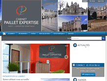 Tablet Screenshot of paillet-expertise.com